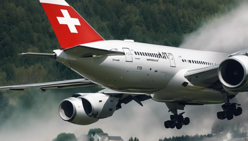 Boeing 777 der Swiss rutscht bei ungeplanter Landung von Landebahn